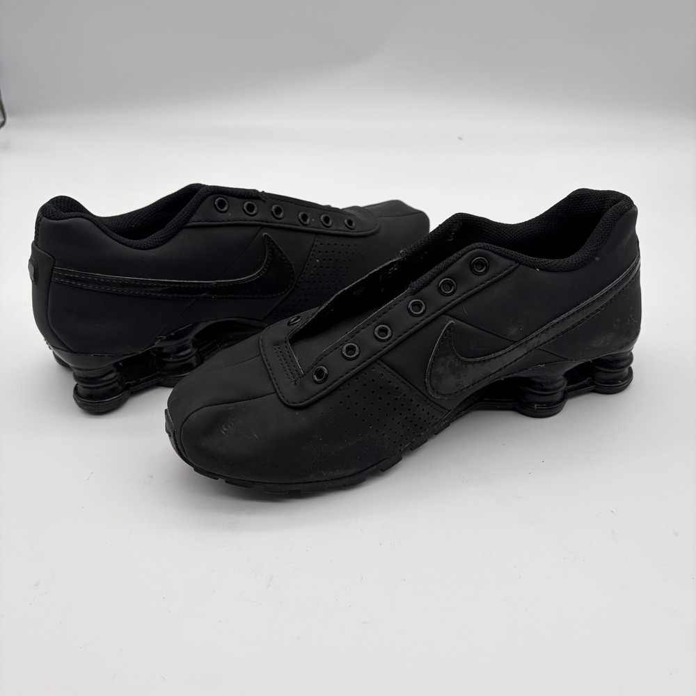 Nike Shox NZ GS Kids 6.5Y Black 615981-002 Running Shoes Low Top Sneakers
